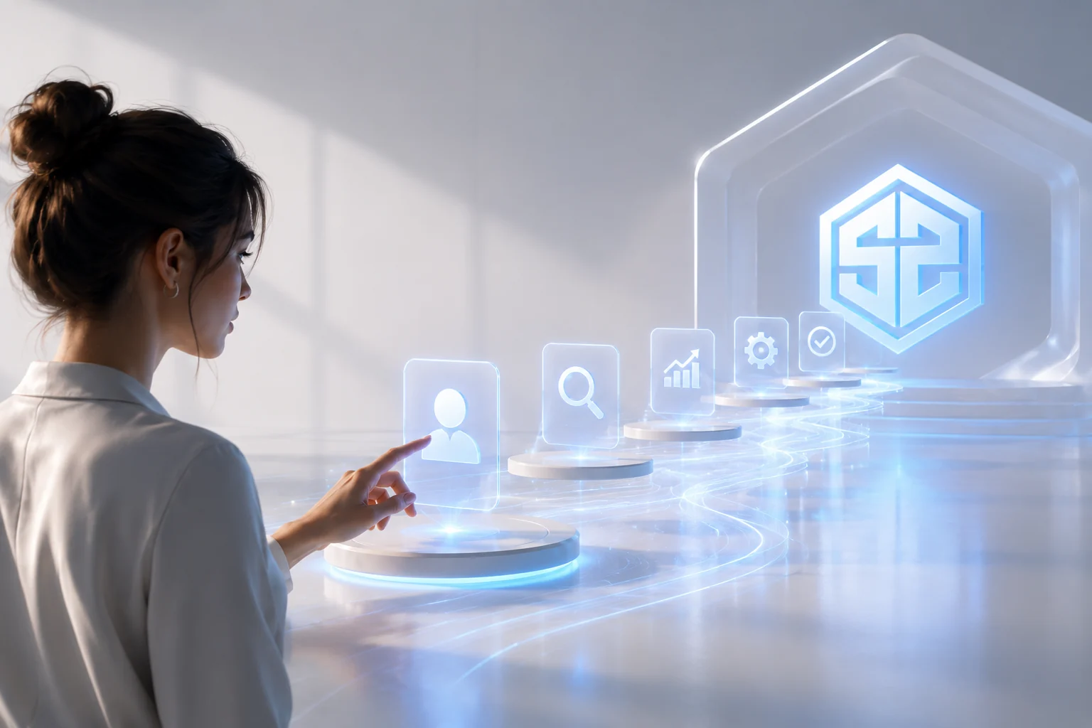 Interacción digital sobre el recorrido de diagnóstico y evolución tecnológica de Sesora