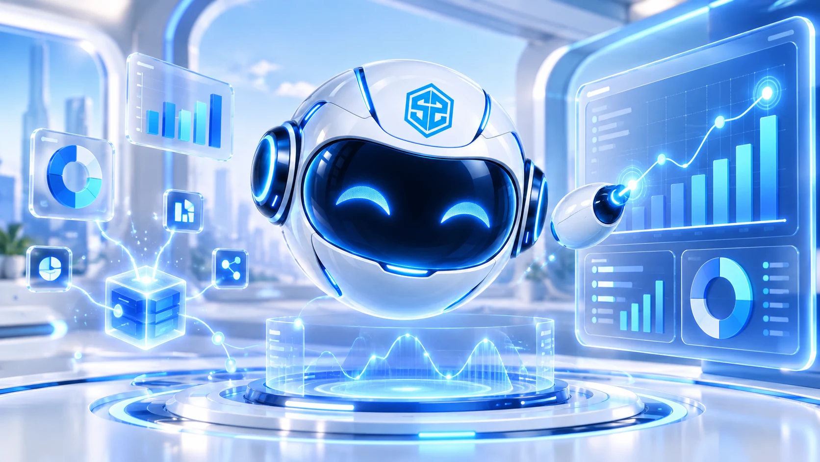 Agentes de inteligencia artificial ejecutando flujos conectados a la nube y herramientas corporativas